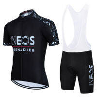 Ineos grenadier ขี่จักรยานย์ชุดผู้ชายระบายอากาศ MTB ชุดจักรยานเสื้อผ้าจักรยานแห้งเร็วเสื้อผ้าผู้ชายขี่จักรยานเสื้อผ้า