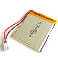 JST 2.54mm 3.7V 1500mAh Lipo li-Polymer แบตเตอรี่สำหรับโทรศัพท์มือถือกล้อง GPS 504050