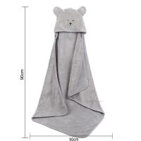 Toddler Baby Hooded Towels Newborn Kids Bathrobe Super Soft Bath Towel Blanket Warm Sleeping Swaddle Wrap for Infant Boys Girls