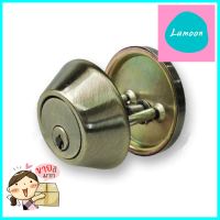 กุญแจลิ้นตาย 1 ด้าน SOLEX 5900 สีทองเหลืองรมดำSINGLE CYLINDER DEADBOLT SOLEX 5900 ANTIQUE BRASS **ของแท้100%**