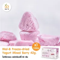 Wel-B baby Freeze-dried Yogurt Mixed Berry 42g.