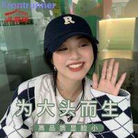 COD tjjs079 sports cap北极绒帽子女大头围R标硬顶鸭舌帽显瘦显脸小韩版加大加深棒球帽8.27xq