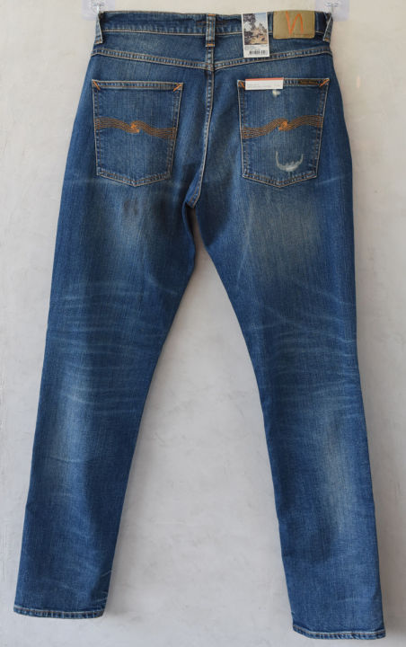 ร้านจริงต้อง-babyshiw-nudie-jeans-แท้ลดเกือบสองพัน-lean-dean-beaten-indigo-limited