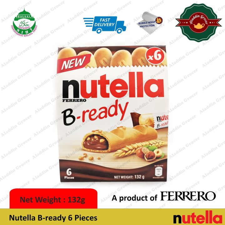 Nutella Bready 6 Pieces 132g **Expiry Mar 2024** Lazada