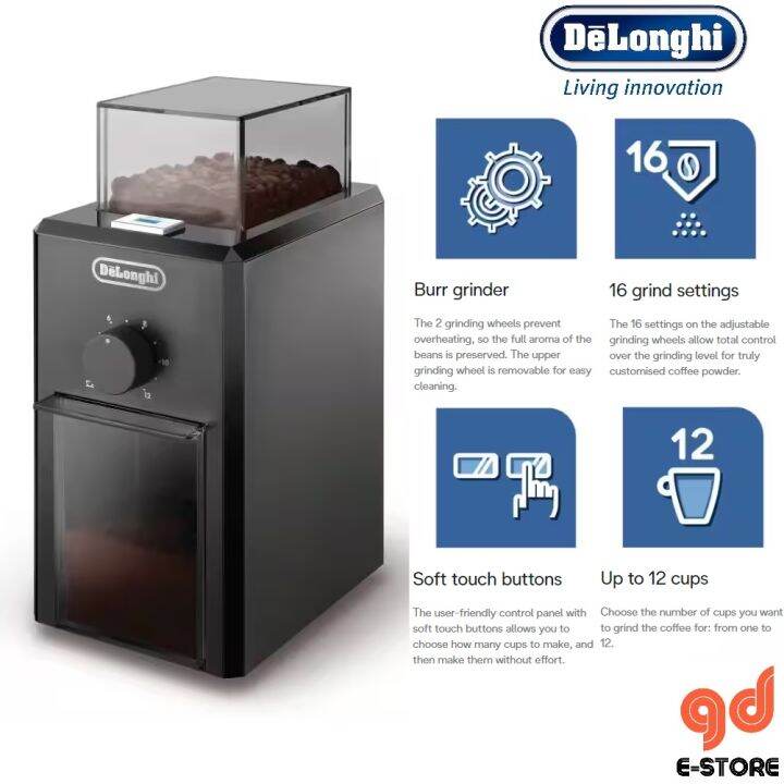 de longhi electric coffee grinder kg79