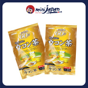 Trà nghệ mùa thu Ukon Tea Orihiro 60 gói Nhật Bản hỗ trợ giải độc gan