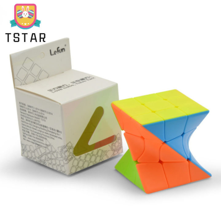 tstarlefang-ลูกบาศก์มายากลบิด3x3สีทึบพิเศษรูบิคมายากลไม่มีสติกเกอร์ลูกบาศก์มายากล-cod