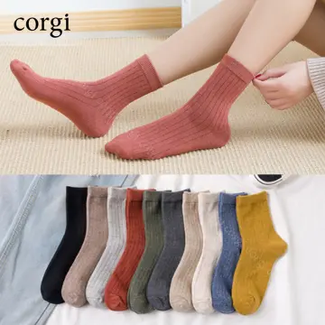 Shop Cotton Breathable Female Socks with great discounts and