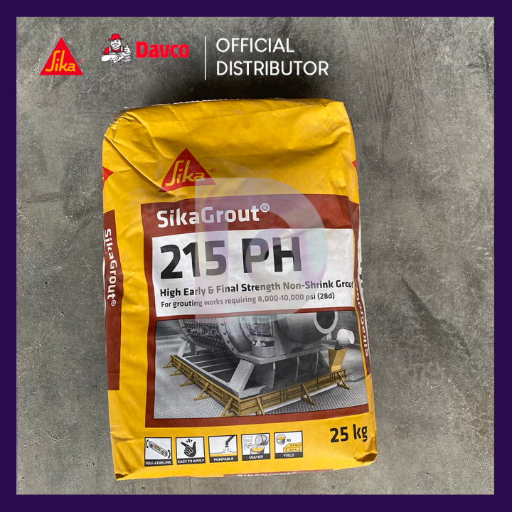 SIKAGROUT®215 (HIGH EARLY STRENGTH, PUMPABLE, SHRINKAGE COMPENSATED