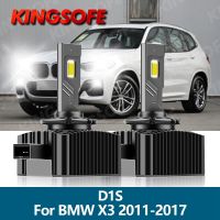 D1s ไฟหน้า Led รถยนต์2ชิ้น40000lm ลำแสงสูงต่ำ6000K 110W X3หลอดไฟสำหรับ Bmw 2011 2012 2013 2014 2015 2016 2017