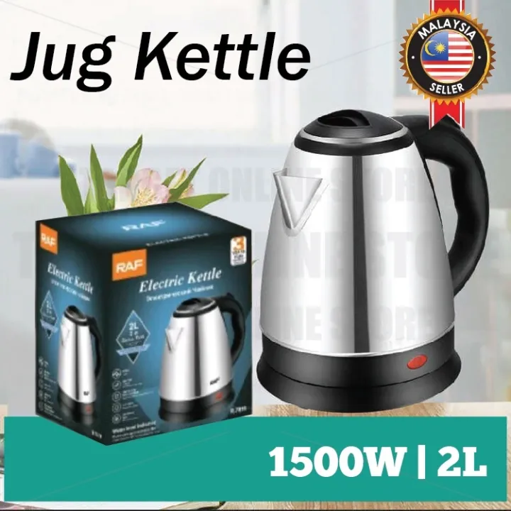 (2L) RAF Electric Automatic Switch Jug Kettle Hot Water Heater Boiler