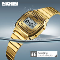 SKMEI Famous Luxury Top nd Reloj Mujer Women Watches Waterproof Countdown Led Digital Lady Woman Clock Famale Wrist Watch