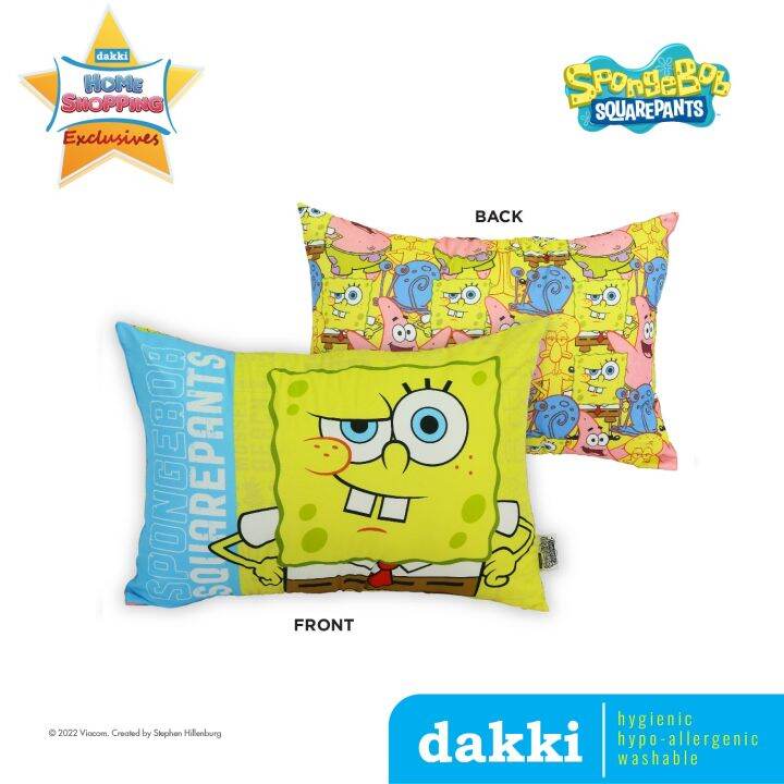Dakki 14"x20" Spongebob Pose Junior Pillow Lazada PH