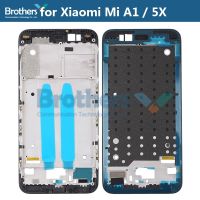 ✕∈ LCD Frame Bezel for Xiaomi Mi A1 / 5X Front Housing for XiaomiA1 Screen Front Frame Screen Holder Phone Replacement Parts Top