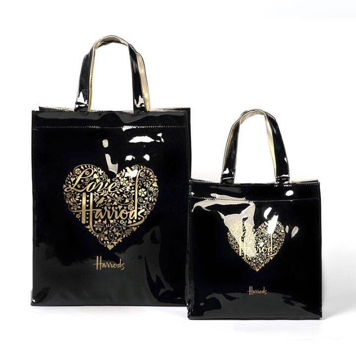 british-fashion-pvc-environmental-protection-shopping-bag-letter-love-large-capacity-waterproof-tote-bag-shoulder-bag-ladies-bag-may