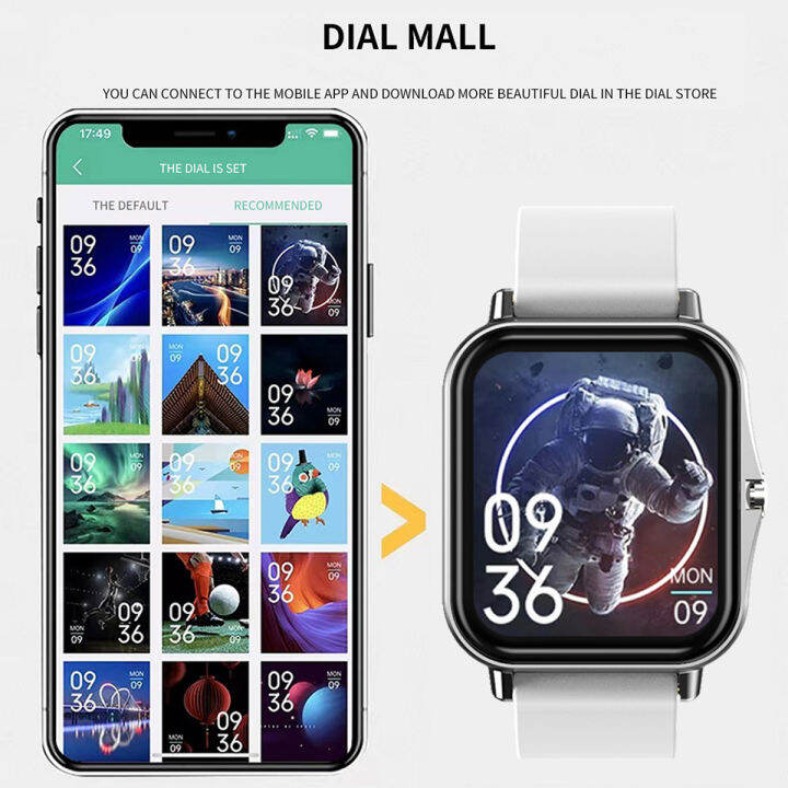 2023ใหม่-smart-watch-สำหรับผู้ชายผู้หญิงของขวัญเต็มหน้าจอสัมผัสกีฬาออกกำลังกายนาฬิกาบลูทูธดิจิตอล-s-mart-w-atch-ผู้ชายผู้หญิง