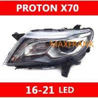 HEADLAMP  HEADLIGHT  LENS HEAD LAMP FRONT LIGHT HEADLAMP COVER FOR PROTON X70 LED 16 - 21 ไฟหน้า LED 16-21สำหรับไฟฉายคาดศีรษะเลนส์ไฟหน้าไฟหน้าสำหรับ X70โปรตอน