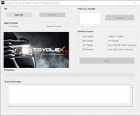 Toyolex 3 โปรแกรมปิด DTC Toyota ปลดความเร็วปลาย  ปิดระบบCAT  ปิดระบบEGR ปิดระบบIMMO 1 licenseต่อ1เครื่อง