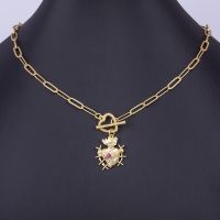 【CW】✚  AIBEF New Classic Sacred Medal Pendant Religious Chain Necklace Jewelry Accessories