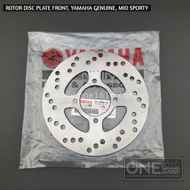 YAMAHA GENUINE ROTOR DISC PLATE 5TL-F582U-30 FOR MIO SPORTY/SOUL/FINO ...