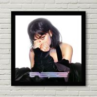 Charli Xcx Pop 2อัลบั้มเพลงปกโปสเตอร์ผ้าใบพิมพ์ลายภาพวาดตกแต่งบ้าน (ไร้กรอบ)