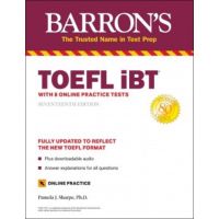 Products for you &amp;gt;&amp;gt;&amp;gt; หนังสือภาษาอังกฤษ BARRONS TOEFL IBT: WITH 8 ONLINE PRACTICE TESTS (17TH ED.)