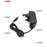 ku3n8ky1 2023 High Quality Free shipping British 3-plug power adapter 9VDC1A DC5.5x2.1mm standard supply