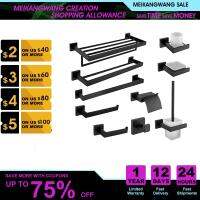 【CC】☫✺▫  Hardware Set Robe Rail Bar Rack Shelf Toilet Paper Holder Toothbrush Accessories