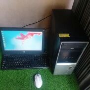Trọn bộ máy tính văn phòng có màn hình 15 inch đầy đủ phụ kiện đã sử dụng