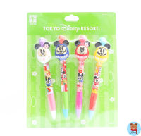 ✅พร้อมส่ง set 1 daruma Tokyo Disney Resort Disney Mickey Mouse pen set 4pieces??ปากกา มิกกี้เมาส์ ดิสนี่ย์
