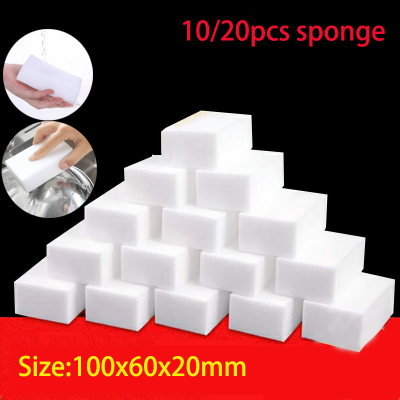 1020Pcs Magic Sponge Eraser Melamine Sponge Cleaner Kitchen Cleaning Sponge for Dish Wash Bathroom Cleaning Tools 100*60*20MM