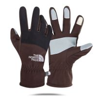 ต้นฉบับ THE NORTH FACE Soft Shell Fleece Gloves Windproof Waterproof Outdoor Skiing Warm Cold Touch Screen Non-slip Motorcycle Men and Women Autumn and Winter