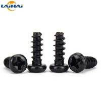 Black self tapping micro Phillips screw  M1 m1.2 m1.4 M1.5 m1.6 M1.7 m2.3 m2.6 Pb  500/200/100 PCs Nails Screws  Fasteners