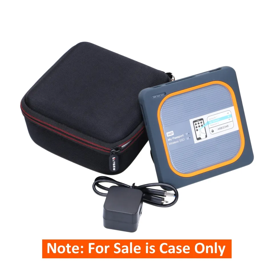 LTGEM EVA Semi waterproof Shockproof Carrying Hard Case For ThermoPro  TP20/TP08/TP07