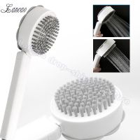 Double sided Sprayer Massage Shower Brush SPA Shower Head Woman Man Skin Care Dry Body Brush High Pressure Water Saving Bracket