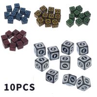 ；。‘【； 10Pcs D6 Polyhedral Numbers Dice 15Mm Square Edge 6 Side Board Game Dice Set For Bar Club Party