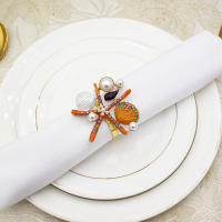 Shell Napkin Buckle Tableware Decoration Parties Napkin Buckle Napkin Rings Napkin Buckle For Dinner Decoration