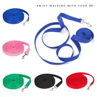 Fashion Flexible Nylon Belt Dogs Cats Traction Rope Lead Strap Walking Training Dog Leash