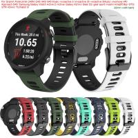 สายนาฬิกาข้อมือ หลากหลายสี สำหรับ Garmin Forerunner 245 / 245 / 645 / 645