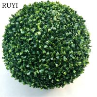 Artificial Milan Grass Ball Simulation Green Plants Ball 8 Size Fake Flower For Wedding Home Shop Window Hotel Office Decoration