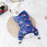 Paian Anjing Untuk Bulldog Perancis Musim Dingin Hoodie Lemudie แต่ Bulu Heewan Pelianjing Haranjing Jet Pug สเวตเตอร์ Natal Jumpsuit Unjing