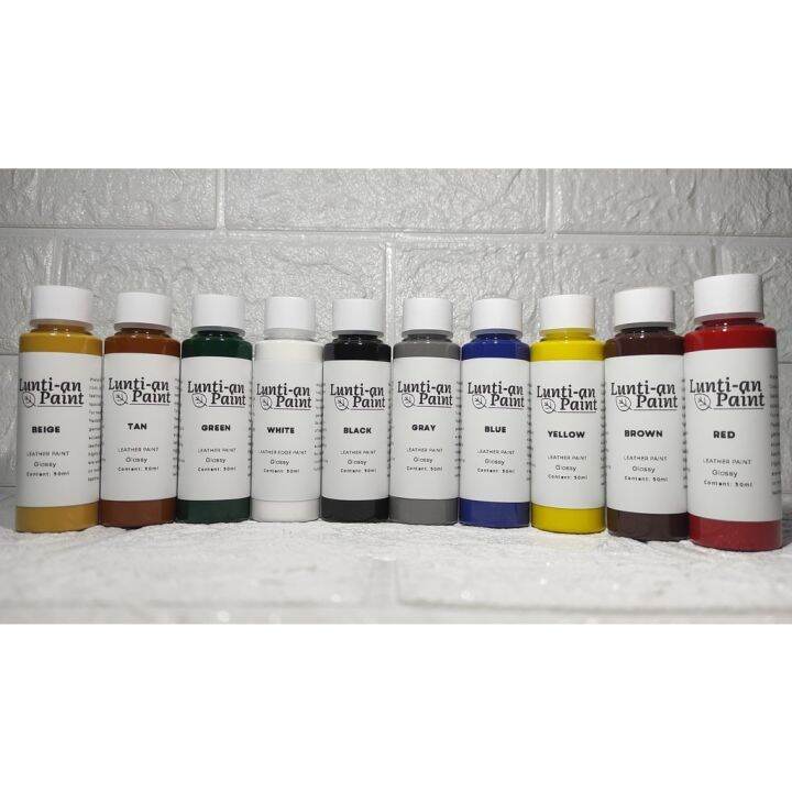 Leather Paint / Shoe Paint / Midsole Paint Glossy Finish Lazada PH