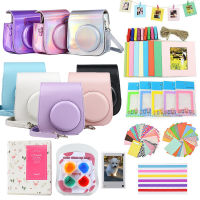 【cw】For Fujifilm Instax Mini 11 Instant Camera Mini Case Bag 64 Pockets Photo Album Color Filter Stickers Frameshot