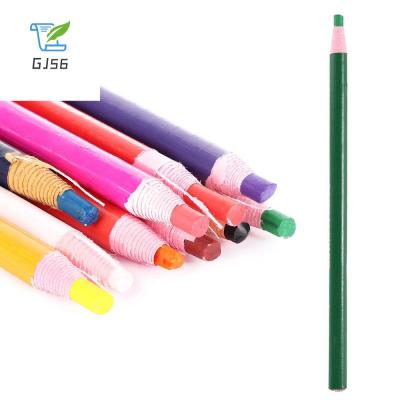 GJ56ดินสอสีอุปกรณ์เย็บผ้าเสื้อหนังที่ปราศจากตัดแต่งชอล์กเขียนผ้าดินสอสีกล่องใส่ชอล์กปากกามาร์กเกอร์