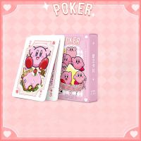 【YF】 Cute Kawaii Cartoon Kirby My Melody Cinnamoroll Kuromi Hellokitty Playing Cards Game Animation Collection Card Gift Toys