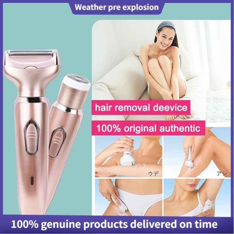 2 In 1 Male Epilator Waterproof Private Parts Hair Removal Machine Bikini  for Women Pubic Hair Shaver Men Body Groin Trimmer   AliExpress Mobile