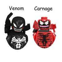 Heroes The Amazing Venom Eddie VS Carnage Brock รุ่น76187 Action Figure Blocks อาคารก่อสร้างอิฐของเล่นสำหรับเด็ก