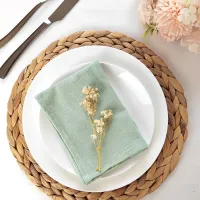 Set of 4 Hotel Serving Cloth Napkins 30x45cm Cotton Fabric Serviette Kitchen Tea Table Towels for Farmhouse Wedding Decoration