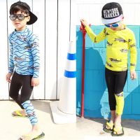 Little boy 39;s whole body rash protection children 39;s swimsuit long sleeve UV protection UPF50 sunscreen suit 3-11y boys 39; swimsui