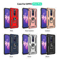 BKKONLINE OPPO F11 Pro / OPPO F11Pro (ส่งจากประเทศไทย) เคสโทรศัพท์ป้องกันเต็มรูปแบบสำหรับ 360 ป้องกันการกระแทกกันกระแทกเคสแข็งสำหรับเกราะวง